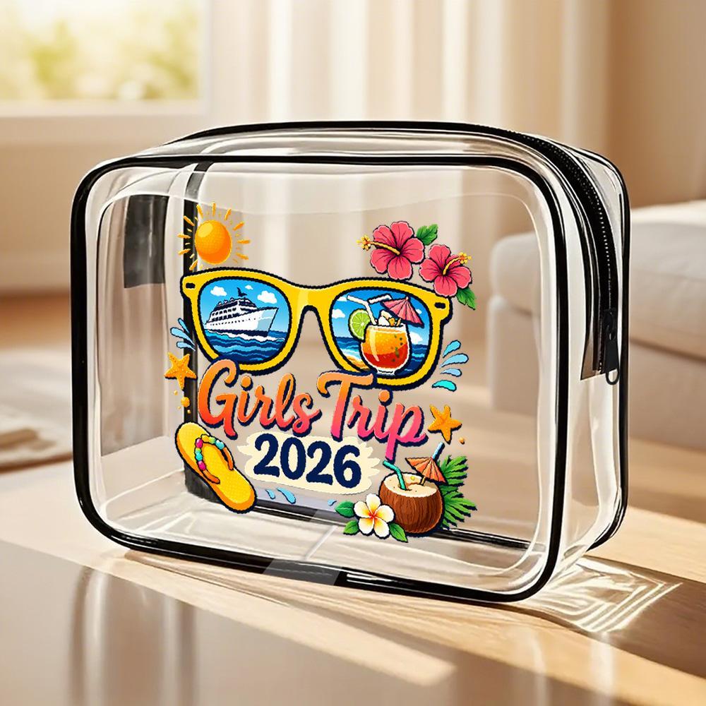Travel Accessories Best - Pvc Cosmetic Bag Trip 2026 Clear