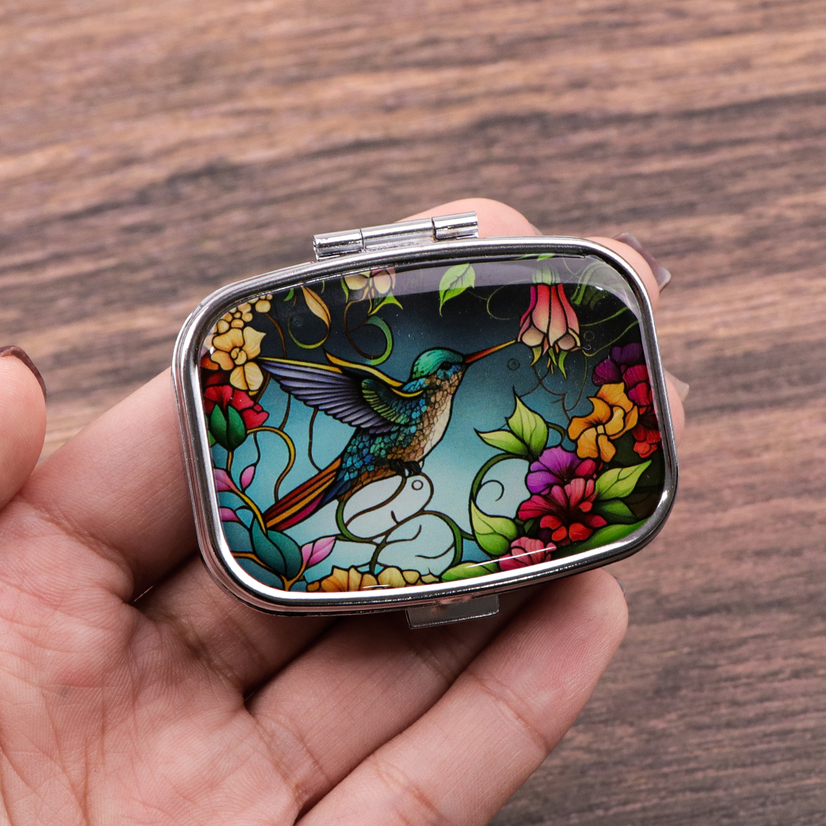 Travel Accessories Japan - Cute Bird Cartoon Travel Pill Organizer