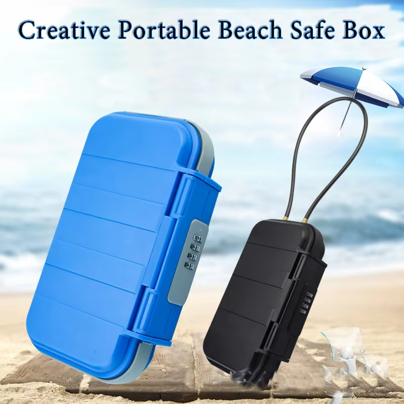 Cable Lock Combination - Creative Portable 4-digit Combination Lock Beach