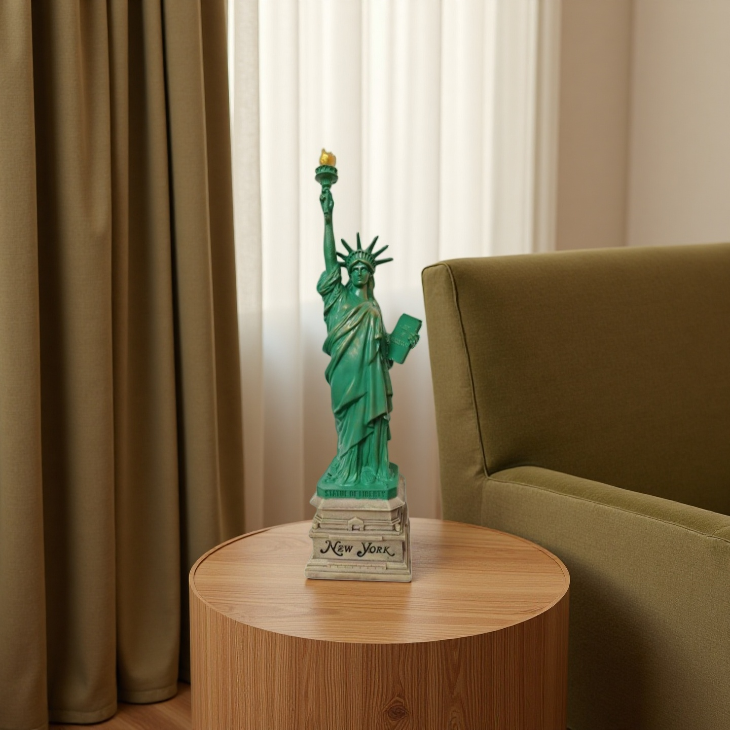 Travel Accessories For Europe - Statue of Liberty resin Statue Desk
