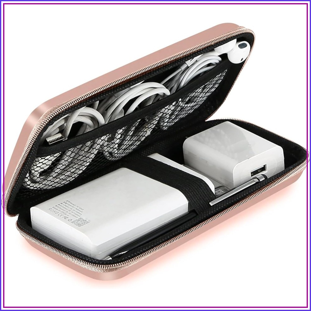 Travel Accessories Men - Travel Essential Electronics Organizer Pouch Charger