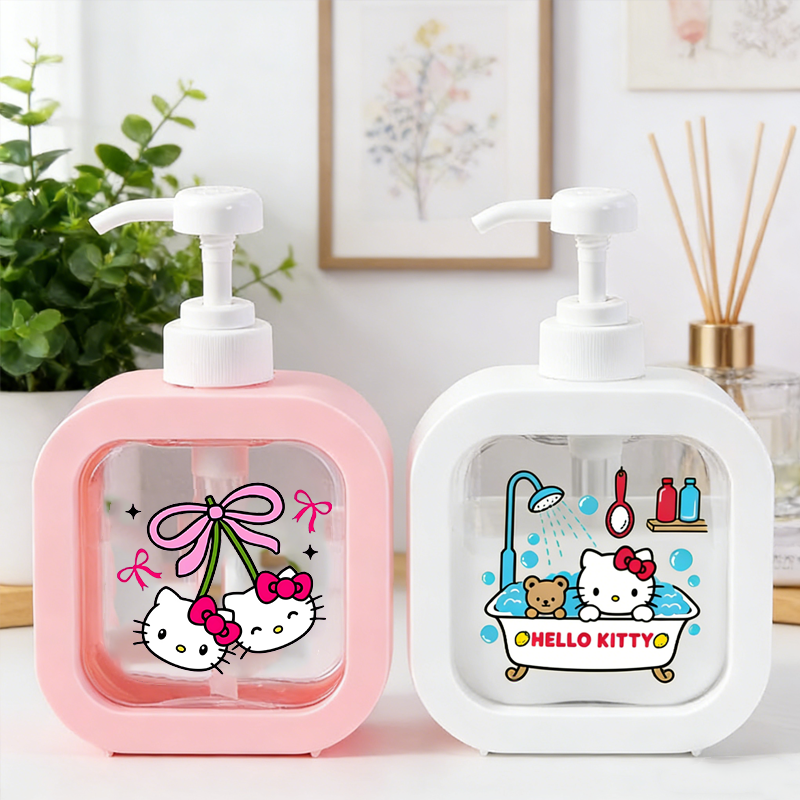 Travel Accessories Bottles - Hello Kitties Soap Dispenser Liquid Hand