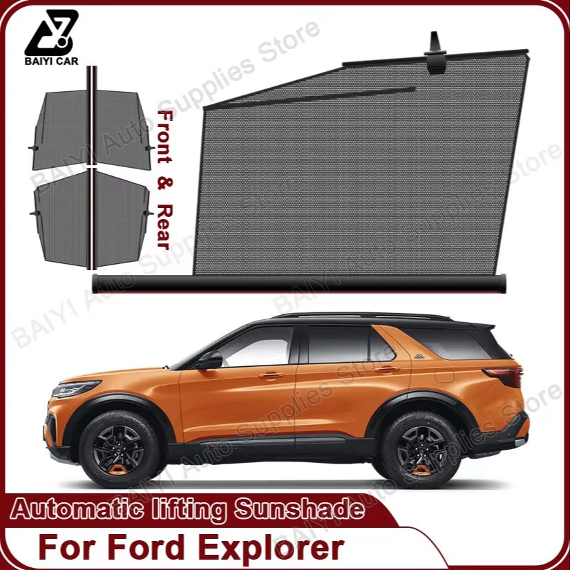 Car sunshade For Ford Explorer - Travel Accessories Car incelemesi ve fiyatı