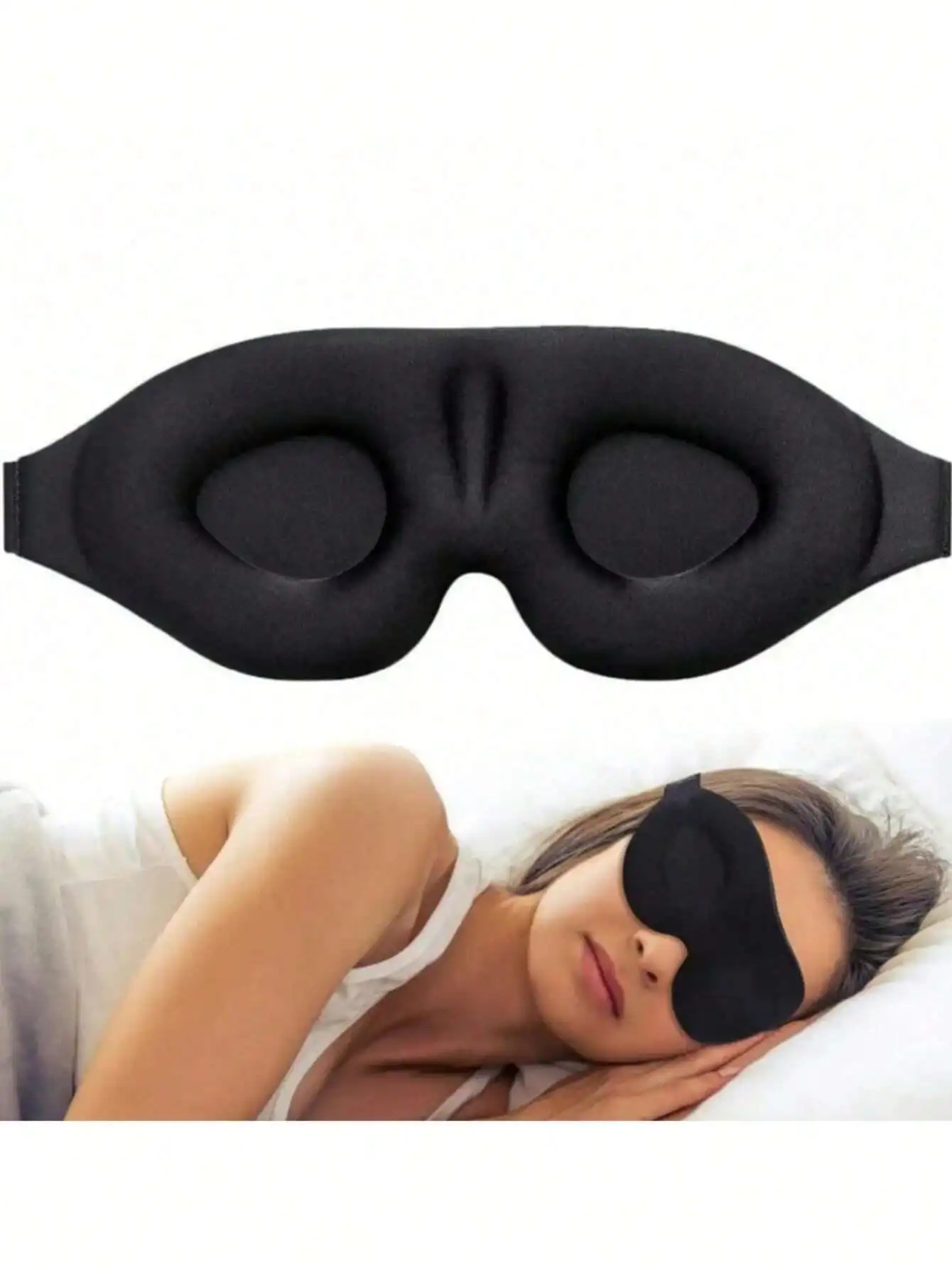 1pc 3D Sleep Mask Natural Slee - Eye Mask Sleep Travel incelemesi ve fiyatı