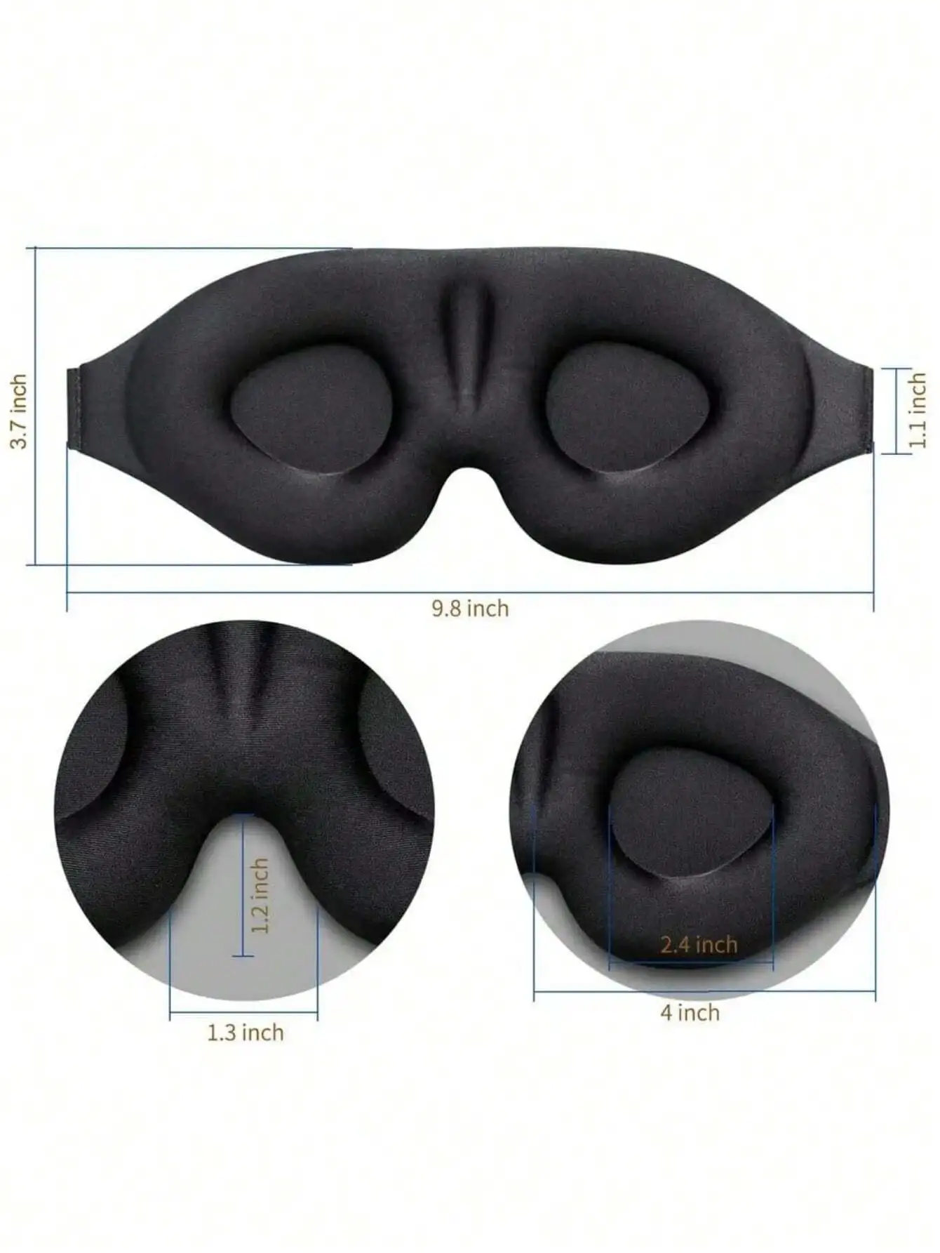 1pc 3D Sleep Mask Natural Slee - Eye Mask Sleep Travel incelemesi ve fiyatı