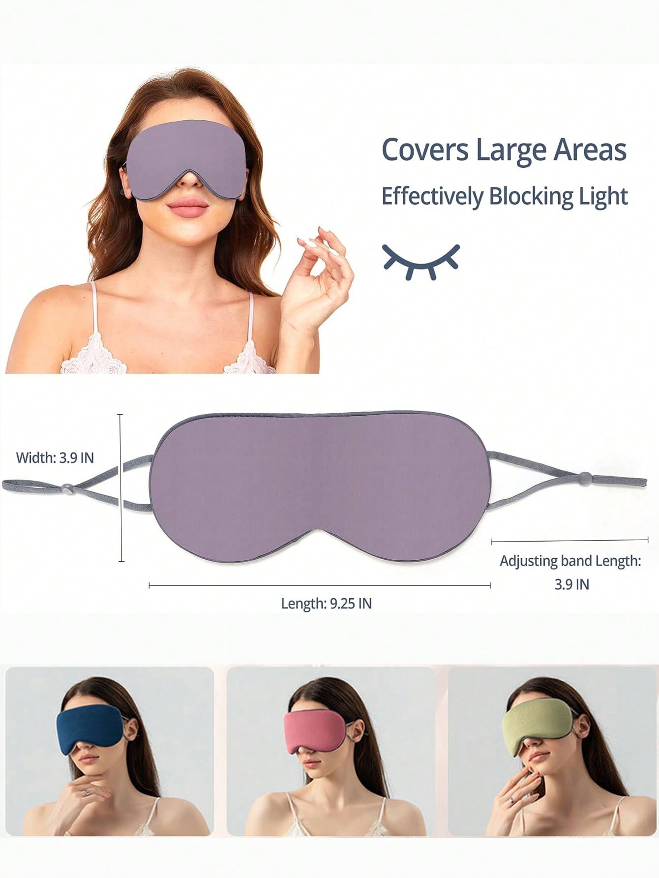1PC Sleep Mask For Side Sleepe - Eye Mask Sleep Travel incelemesi ve fiyatı