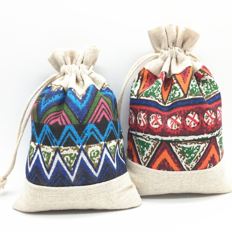 Ethnic Style Drawstring Bag Je - Cable Organizer Travel incelemesi ve fiyatı