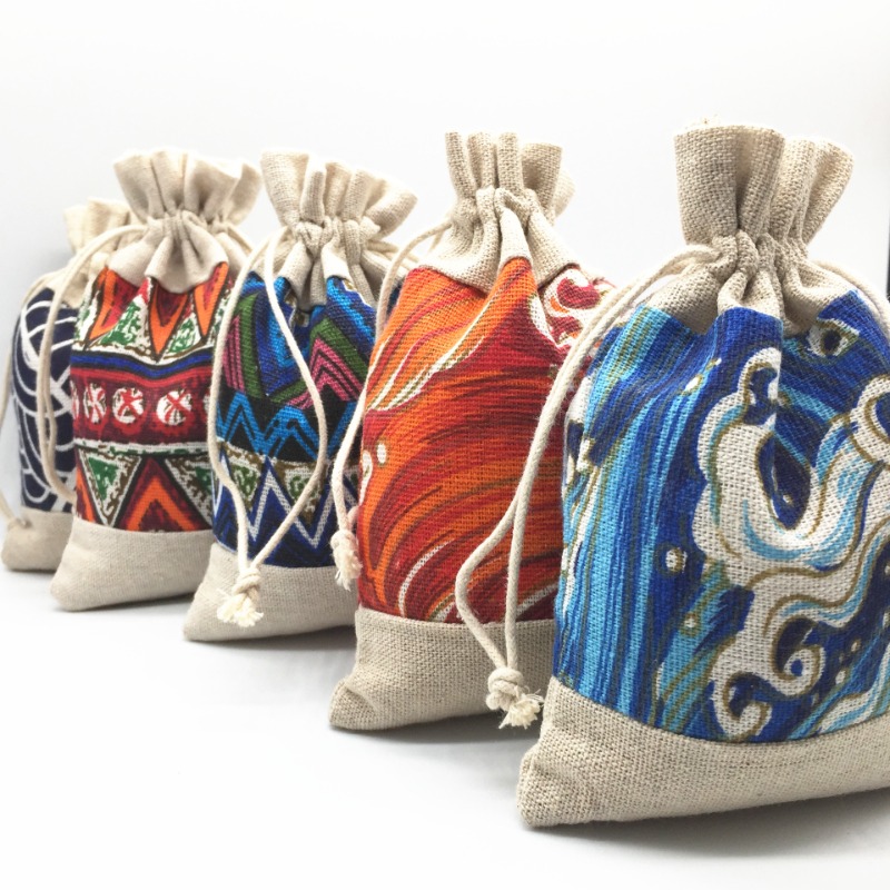 Ethnic Style Drawstring Bag Je - Cable Organizer Travel incelemesi ve fiyatı