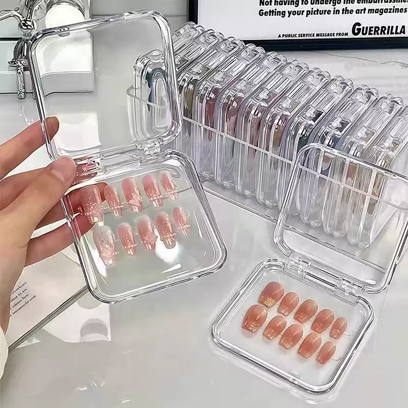 1PCS Hot Selling Transparent A - Travel Accessories Box incelemesi ve fiyatı
