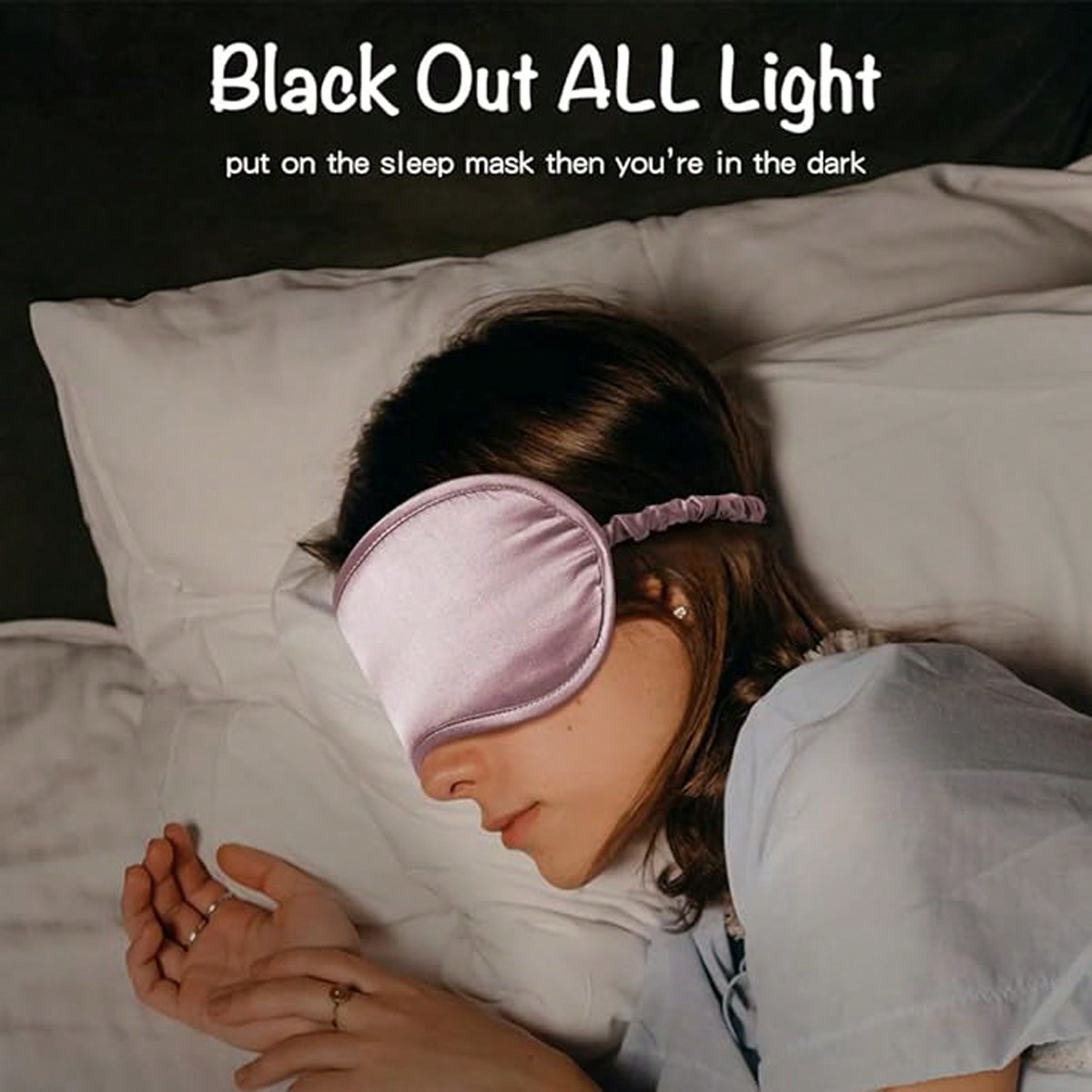 1pc Mulberry Silk Sleep Eye Ma - Eye Mask Sleep Travel incelemesi ve fiyatı