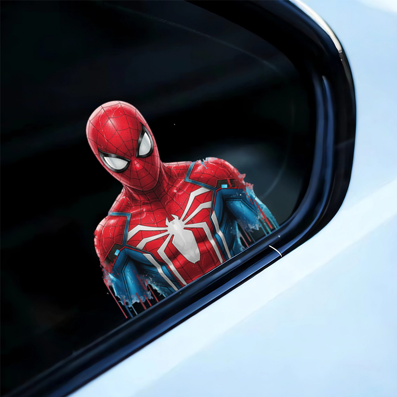 Super Hero Spider-Man Car Stic - Sticker Luggage Decorative incelemesi ve fiyatı