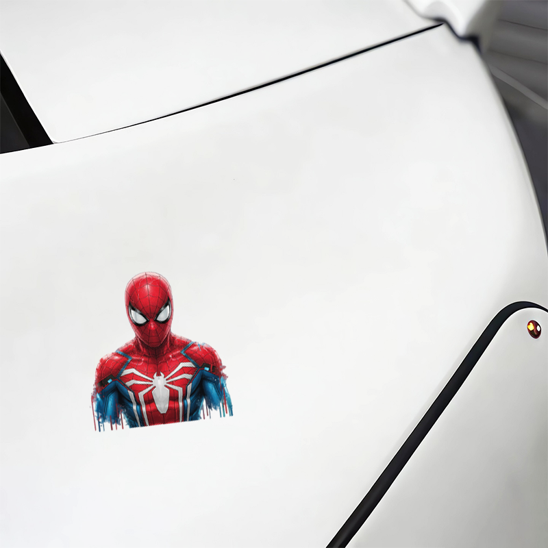 Super Hero Spider-Man Car Stic - Sticker Luggage Decorative incelemesi ve fiyatı