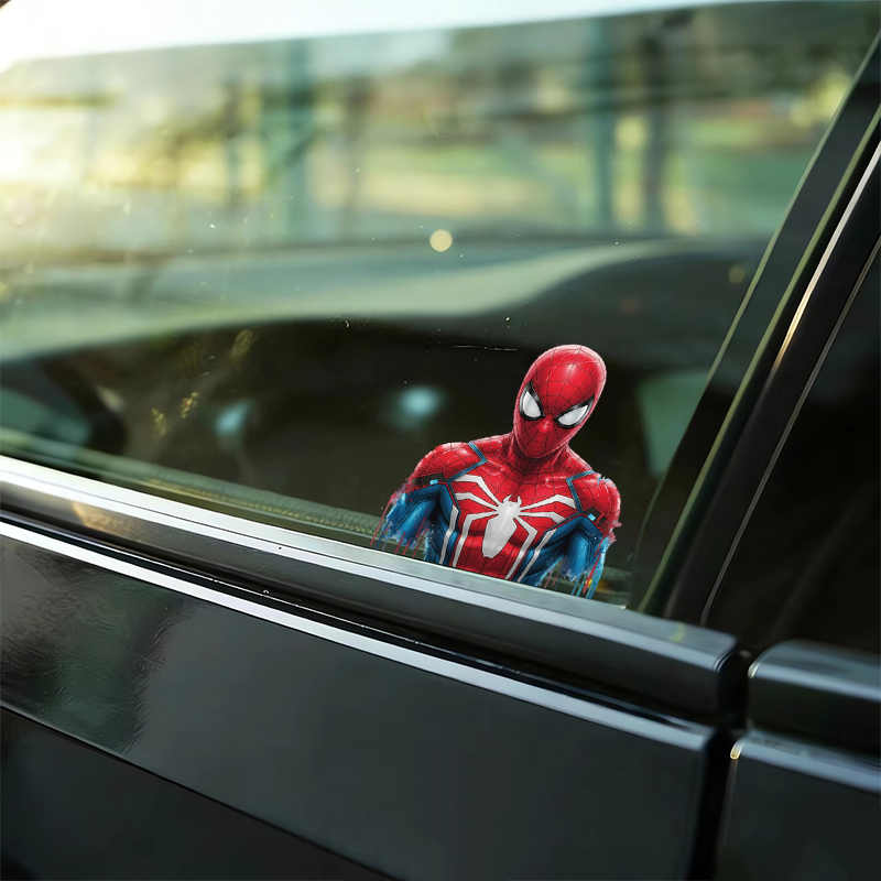 Super Hero Spider-Man Car Stic - Sticker Luggage Decorative incelemesi ve fiyatı