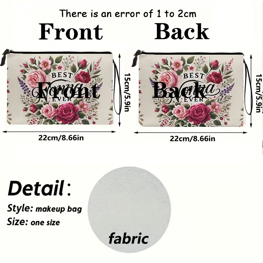 BEST NONNA EVER Makeup Bag Tra - Travel Accessories Best incelemesi ve fiyatı