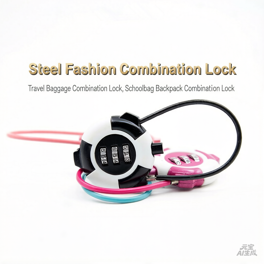 3 Digit Combination Cable Lock - Cable Lock Combination incelemesi ve fiyatı