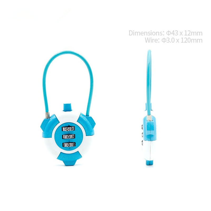 3 Digit Combination Cable Lock - Cable Lock Combination incelemesi ve fiyatı