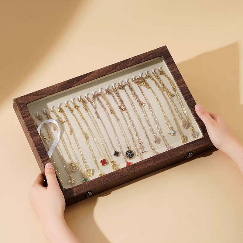 Wood Jewelry Box For Wedding M - Accessories Travel Jewelry Box incelemesi ve fiyatı