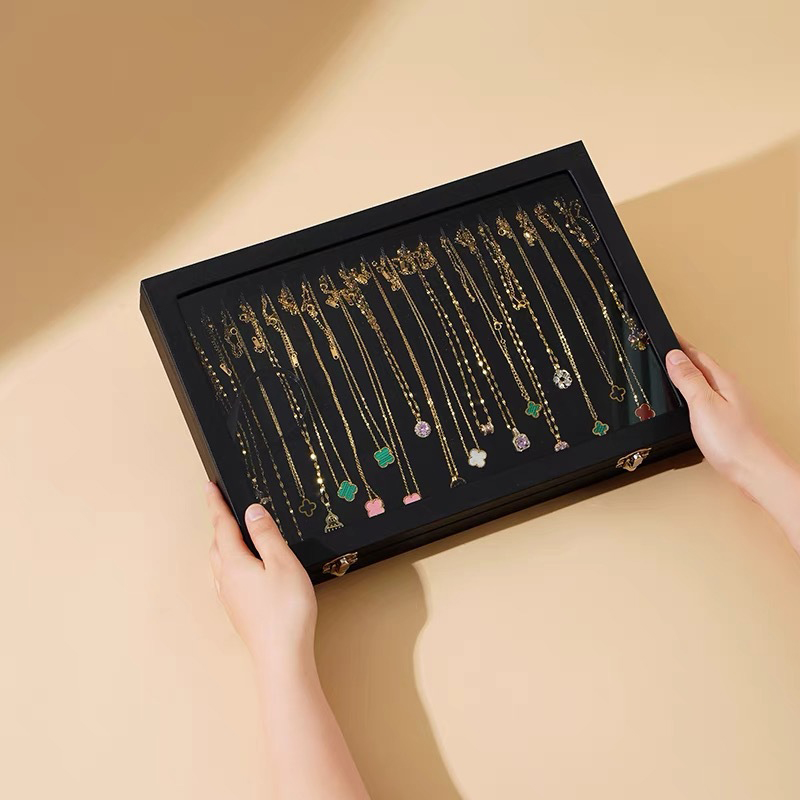 Wood Jewelry Box For Wedding M - Accessories Travel Jewelry Box incelemesi ve fiyatı