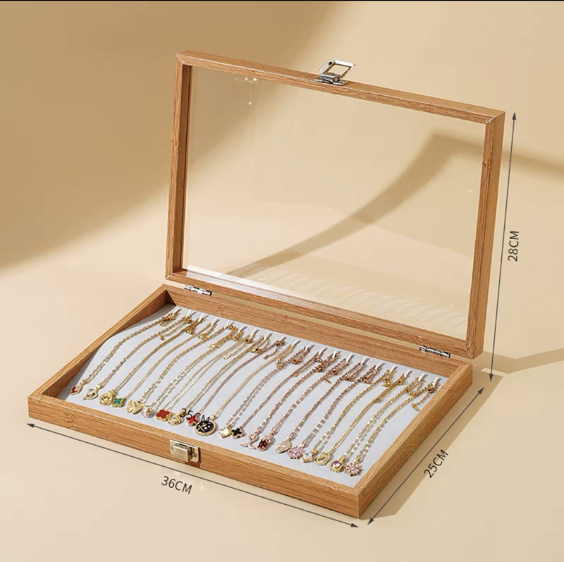 Wood Jewelry Box For Wedding M - Accessories Travel Jewelry Box incelemesi ve fiyatı