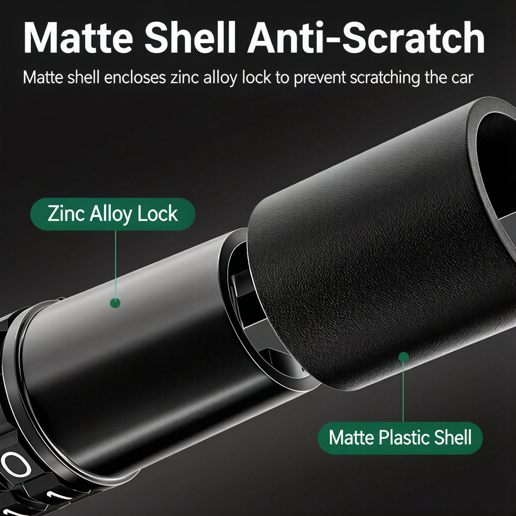 Steel Cable Helmet Lock for Bi - Cable Lock Combination incelemesi ve fiyatı