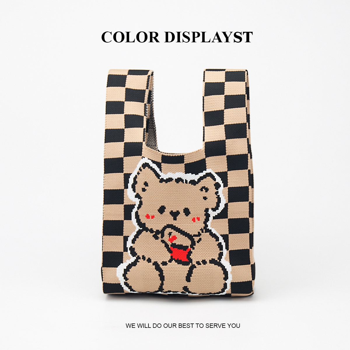 Cute Knitted Handbag for Girls - Travel Accessories Bottles incelemesi ve fiyatı