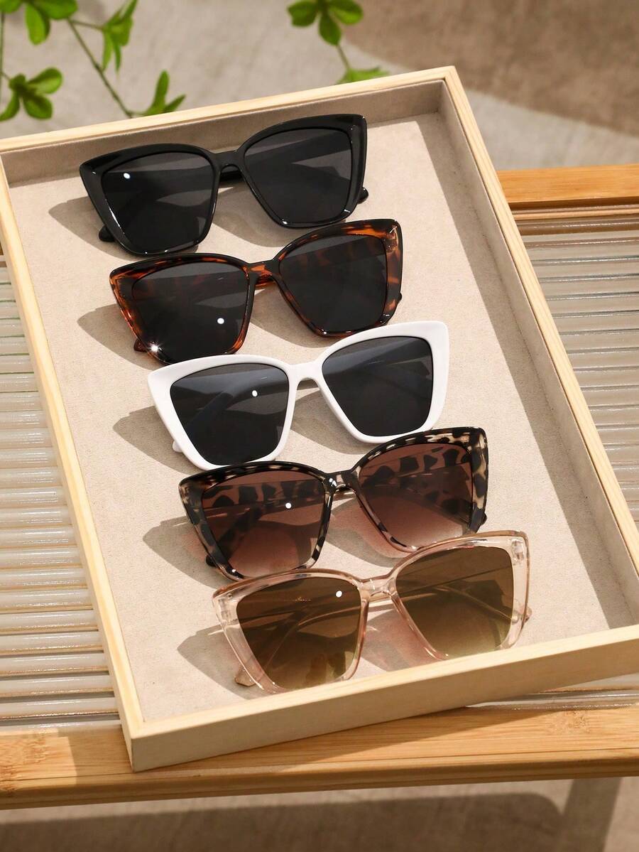 Womens Plastic Cat Eye Geometr - Travel Accessories Men incelemesi ve fiyatı