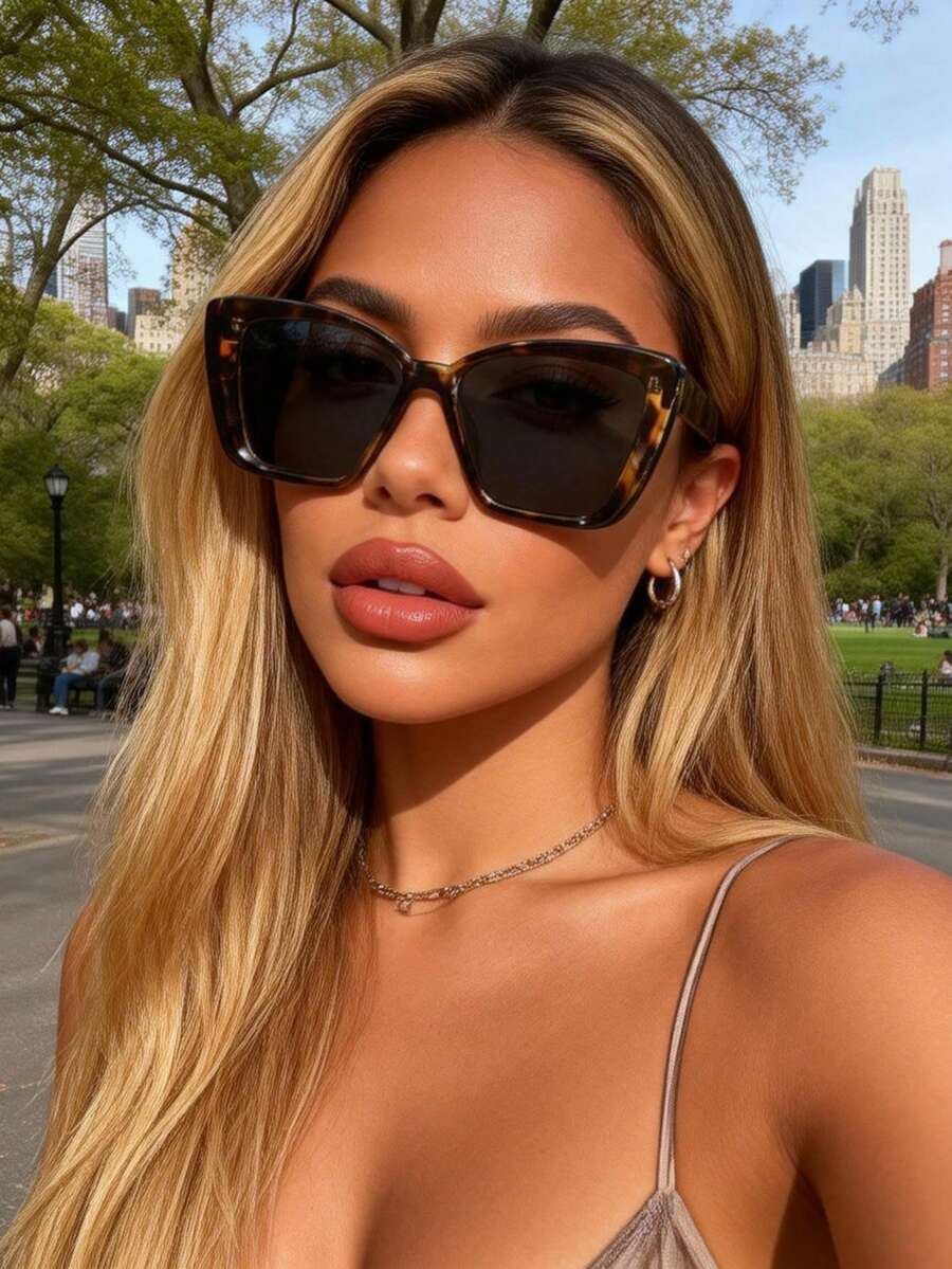 Womens Plastic Cat Eye Geometr - Travel Accessories Men incelemesi ve fiyatı