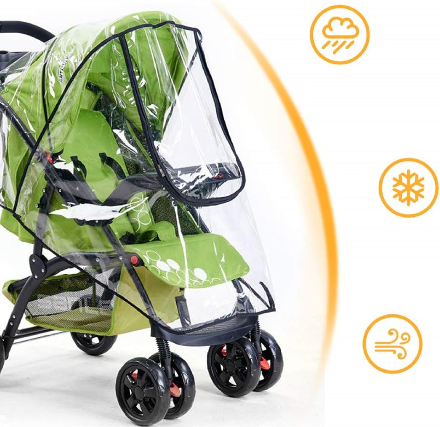 Baby Stroller Rain Cover, Univ - Travel Accessories For Baby incelemesi ve fiyatı