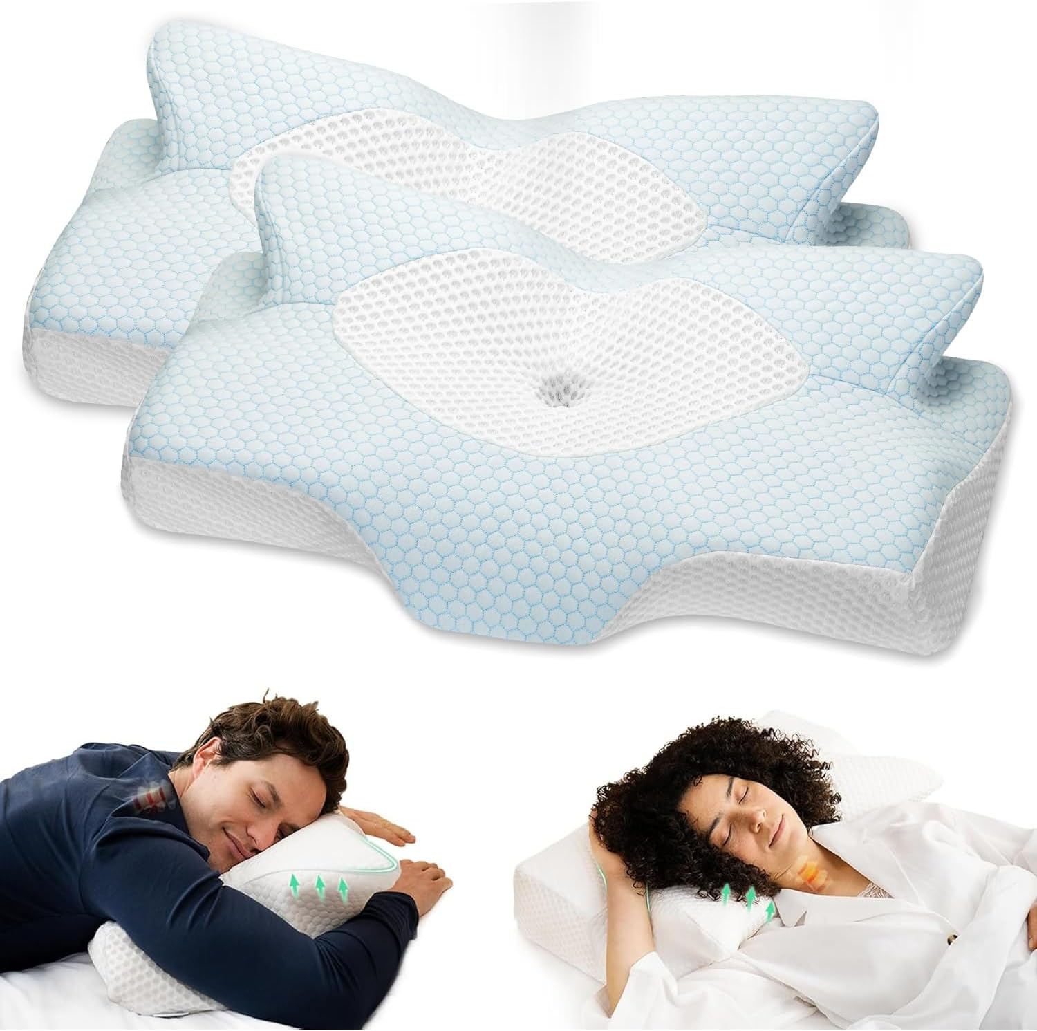 Cervical Memory Foam Pillow 2  - Neck Pillow Memory Foam incelemesi ve fiyatı