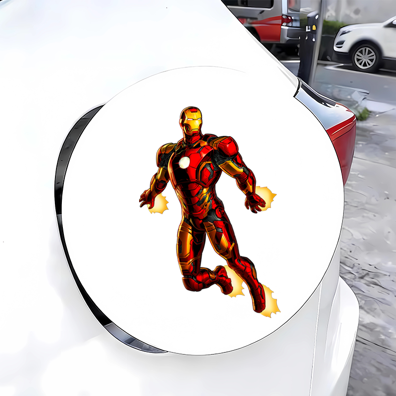 PVC Car Sticker Anime Iron Man - Sticker Luggage Decorative incelemesi ve fiyatı