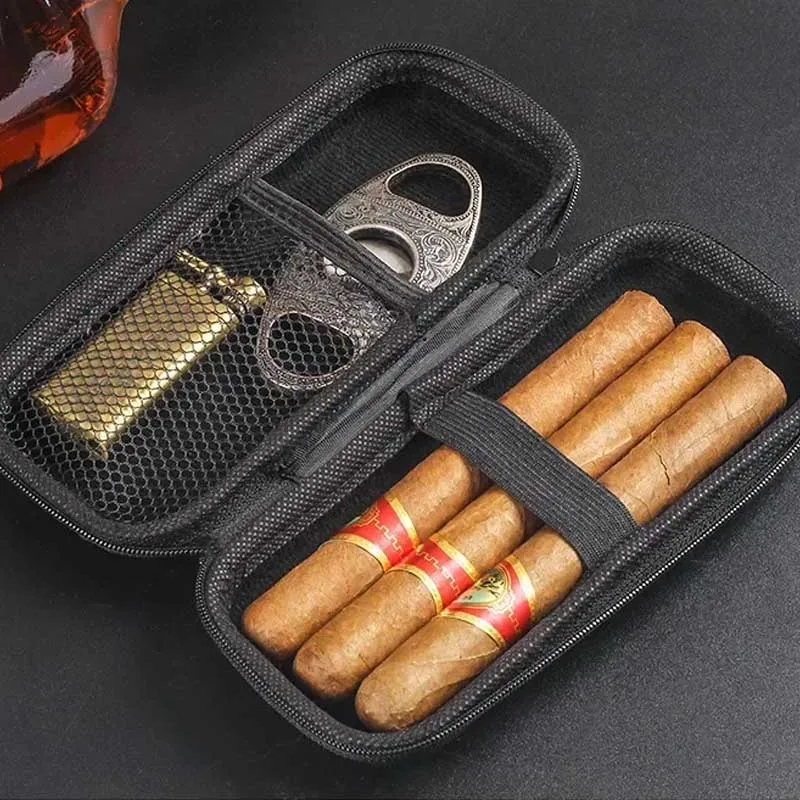 Portable Cigar Case EVA Light  - Travel Accessories Box incelemesi ve fiyatı