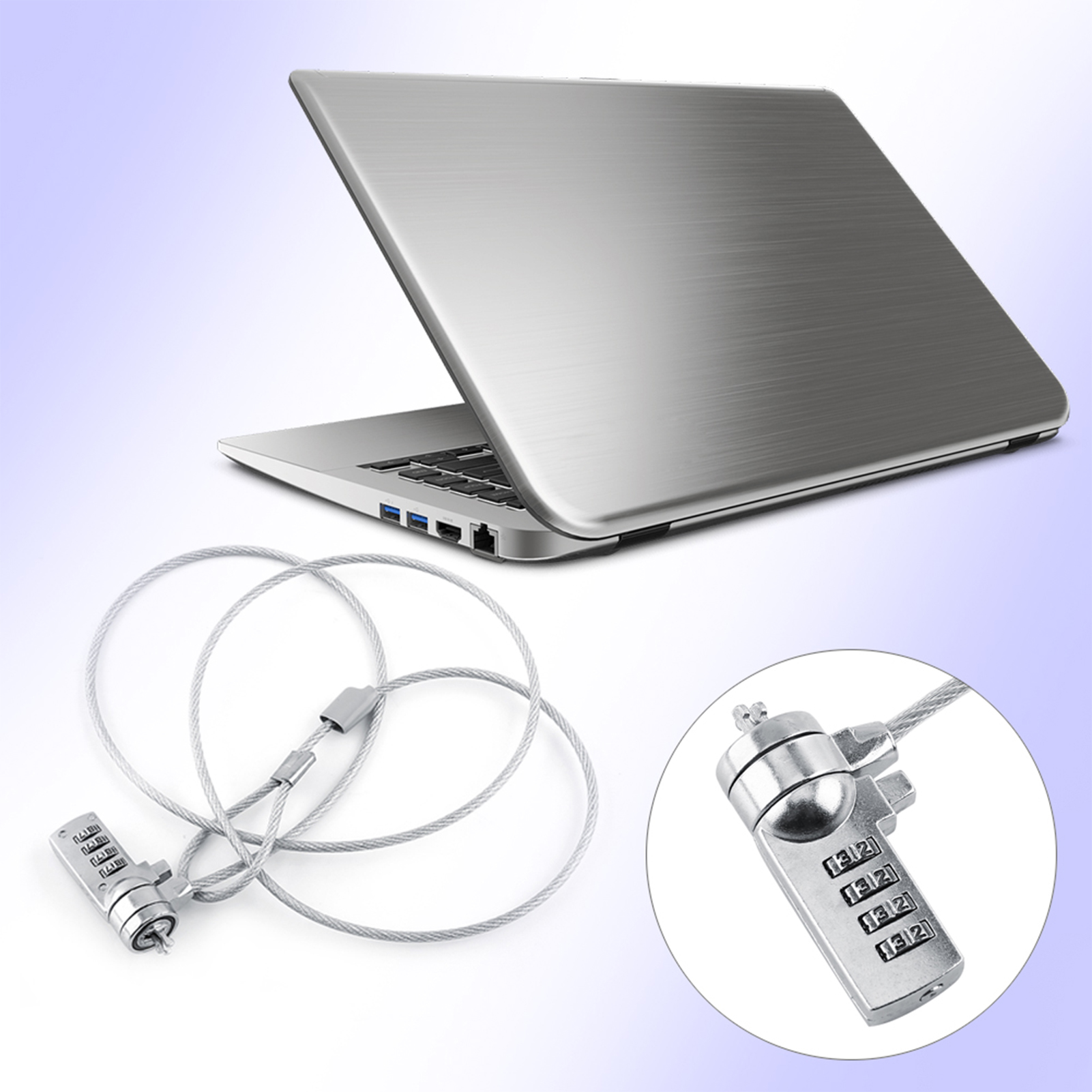 Laptop Theft Deterrent Laptop  - Cable Lock Combination incelemesi ve fiyatı