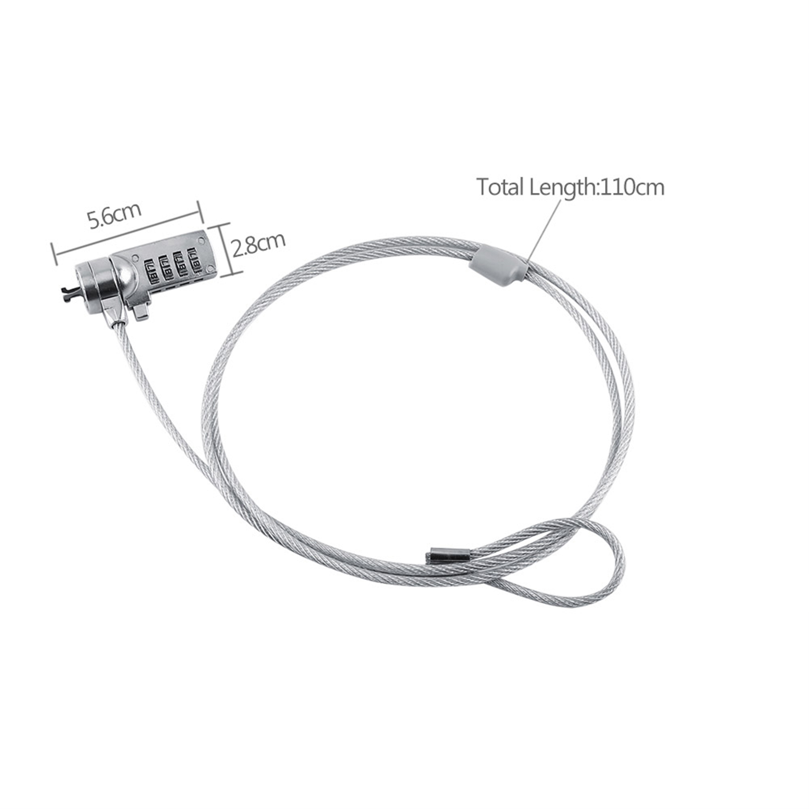Laptop Theft Deterrent Laptop  - Cable Lock Combination incelemesi ve fiyatı