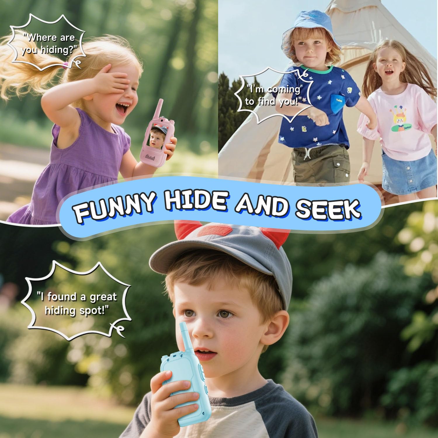 2PCS  Video Walkie Talkies for - Travel Accessories Toddler incelemesi ve fiyatı