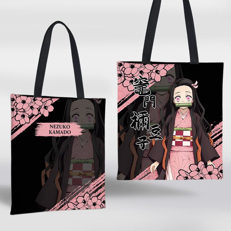 Cute Anime Tote Bag Demon Slay - Travel Accessories Japan incelemesi ve fiyatı