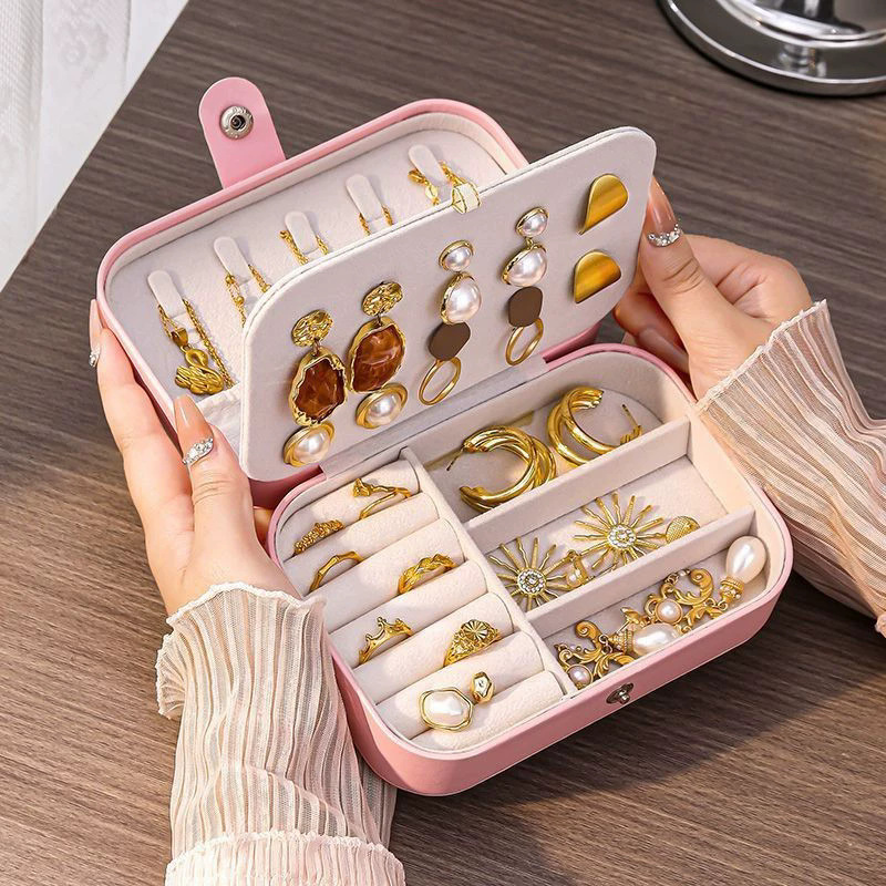 Anti Oxidation Portable Travel - Accessories Travel Jewelry Box incelemesi ve fiyatı