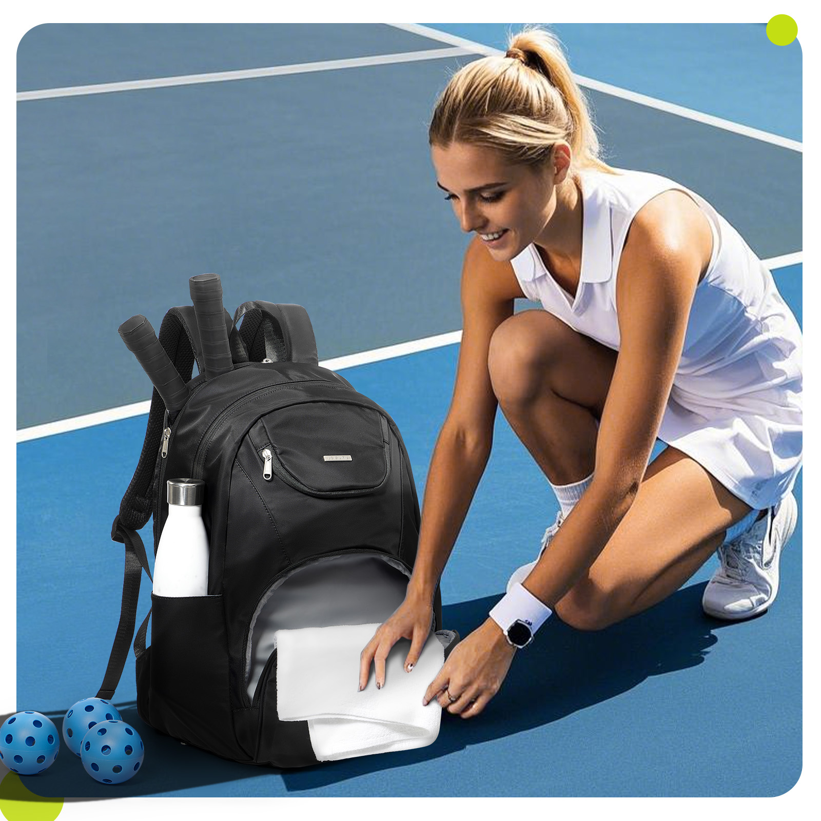 Tennis Bag Tennis Backpack 2 R - Shoe Bag Travel incelemesi ve fiyatı