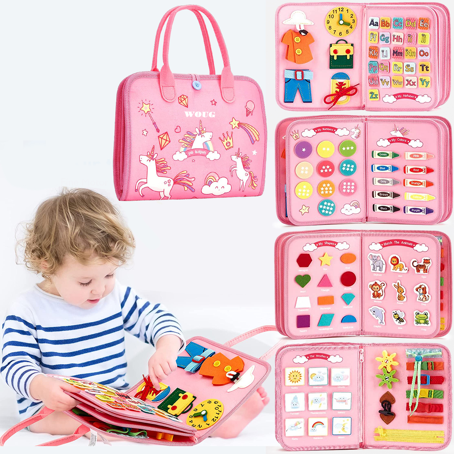 Montessori Toys Busy Board Tod - Travel Accessories Toddler incelemesi ve fiyatı