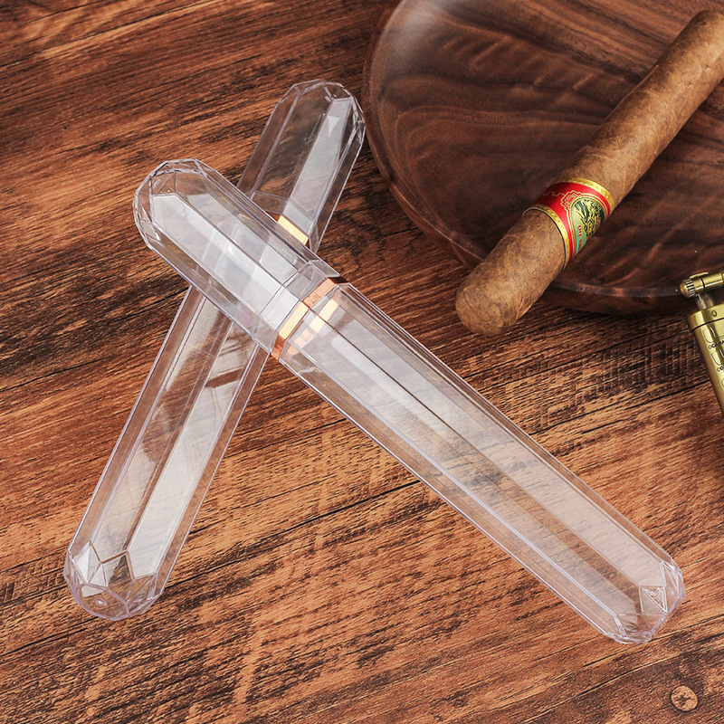 Acrylic Travel Cigar Tube Fash - Travel Accessories Box incelemesi ve fiyatı