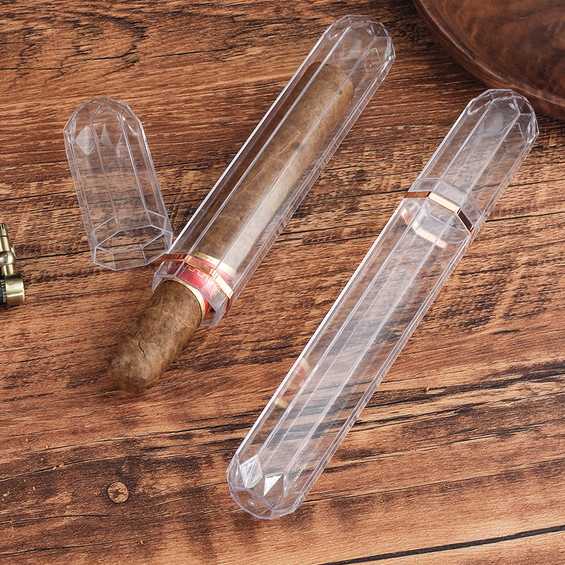 Acrylic Travel Cigar Tube Fash - Travel Accessories Box incelemesi ve fiyatı