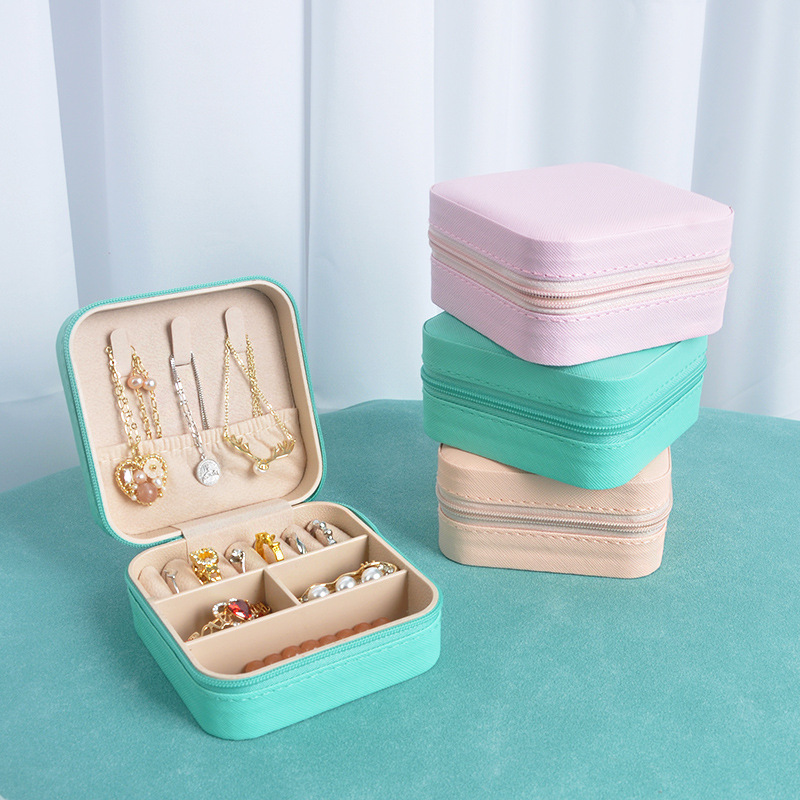 Colorful Simple Convenient Jew - Accessories Travel Jewelry Box incelemesi ve fiyatı