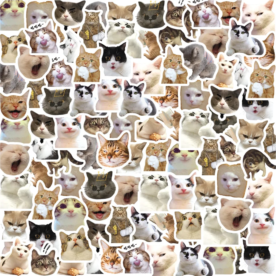 46pcs/Bag,Cat Stickers,Be for  - Sticker Luggage Decorative incelemesi ve fiyatı