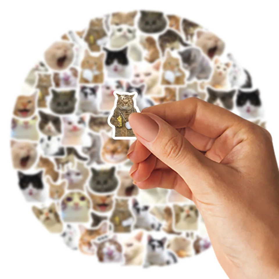 46pcs/Bag,Cat Stickers,Be for  - Sticker Luggage Decorative incelemesi ve fiyatı