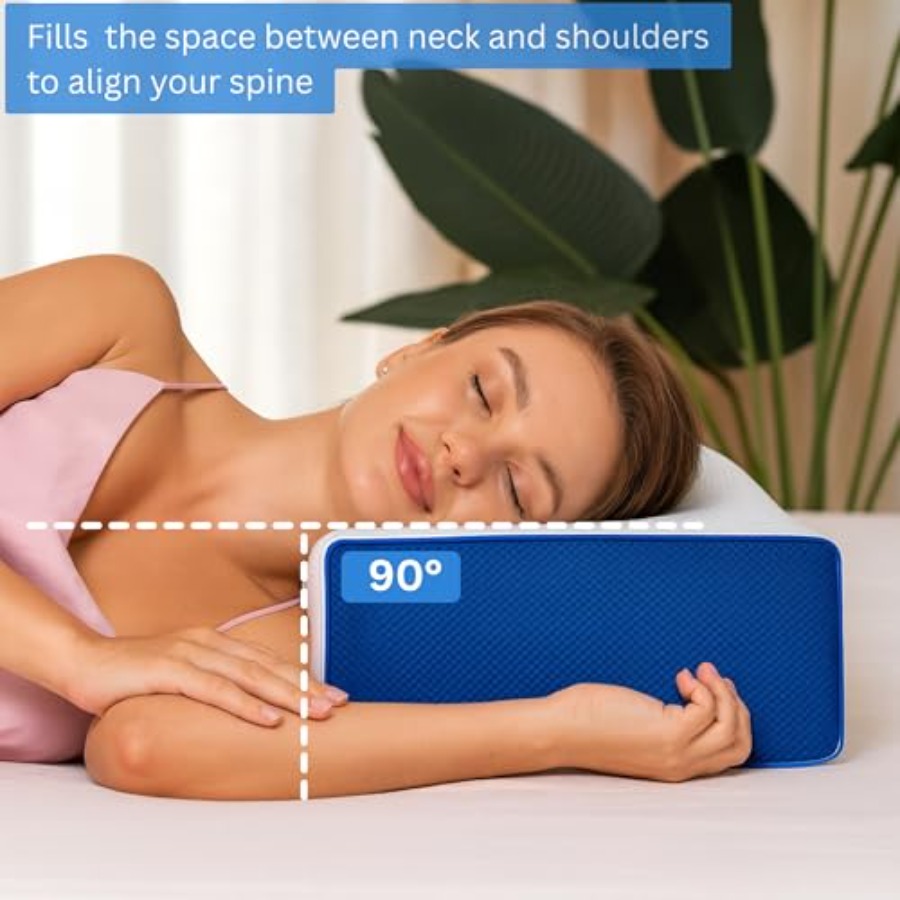 Cube Pillow for Side Sleepers  - Neck Pillow Memory Foam incelemesi ve fiyatı