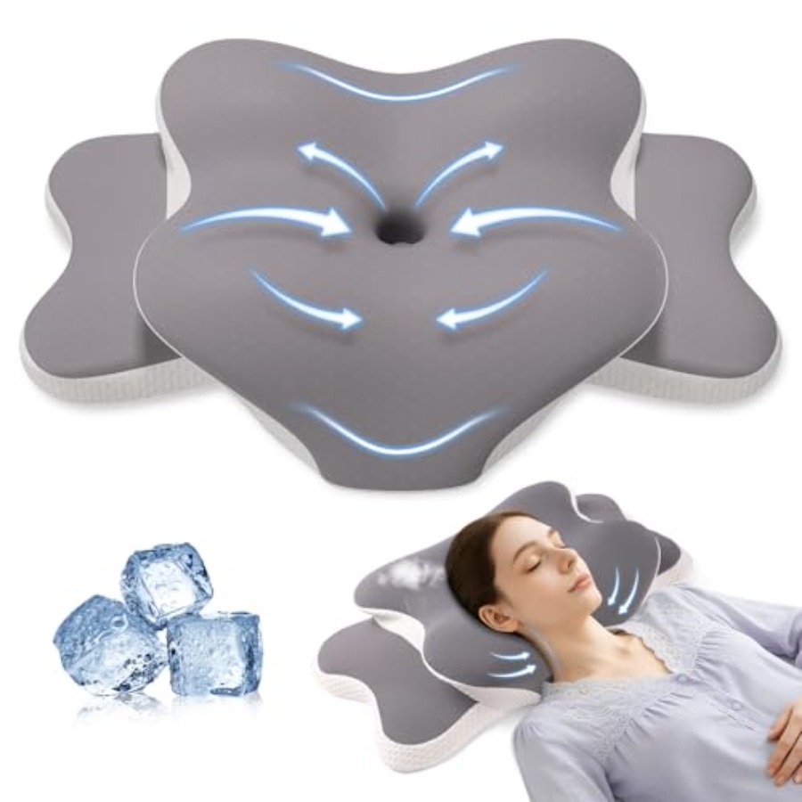 Sleep Apnea Pillow for Side Sl - Neck Pillow Memory Foam incelemesi ve fiyatı