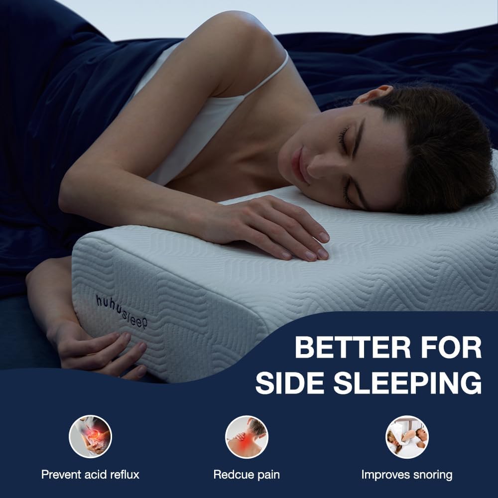 Side Sleeper Pillow with Cooli - Neck Pillow Memory Foam incelemesi ve fiyatı