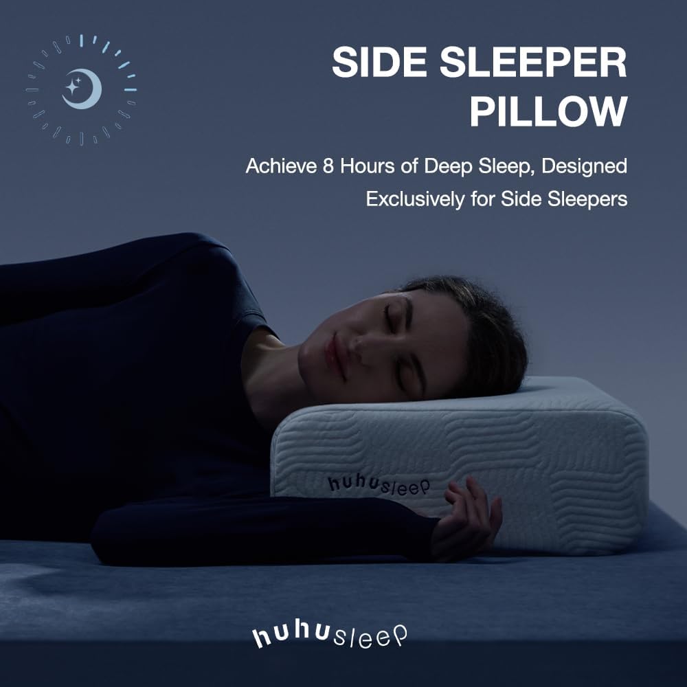 Side Sleeper Pillow with Cooli - Neck Pillow Memory Foam incelemesi ve fiyatı