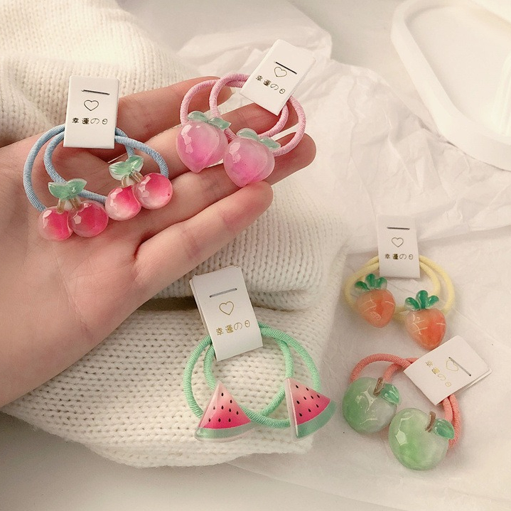 Kids Carrot Hair Ties 5 Pair N - Travel Accessories Toddler incelemesi ve fiyatı