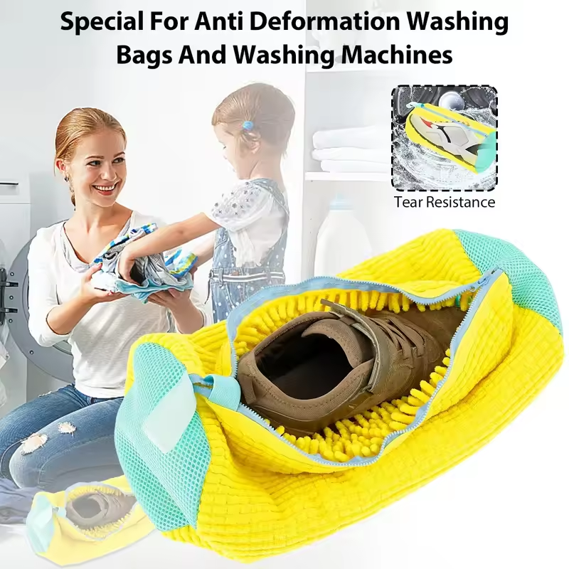 2PCS Chenille Shoe Laundry Bag - Shoe Bag Travel incelemesi ve fiyatı