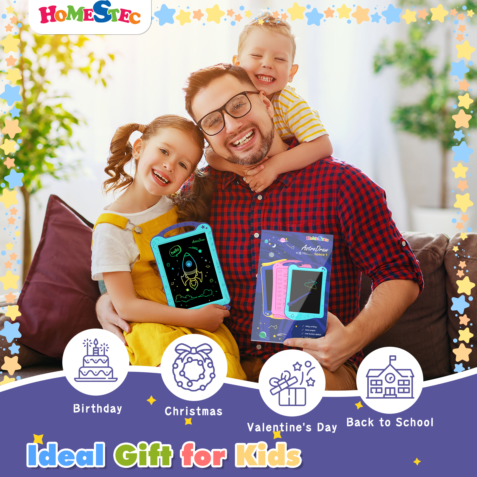 AstroDraw Colored Drawing Tabl - Travel Accessories Toddler incelemesi ve fiyatı